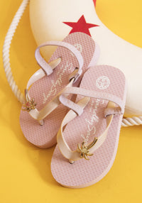 Thumbnail for SAND BY SAYA N.Y. - Gold Palm Tree - Baby / Kids Sandal - 2 COLORS -