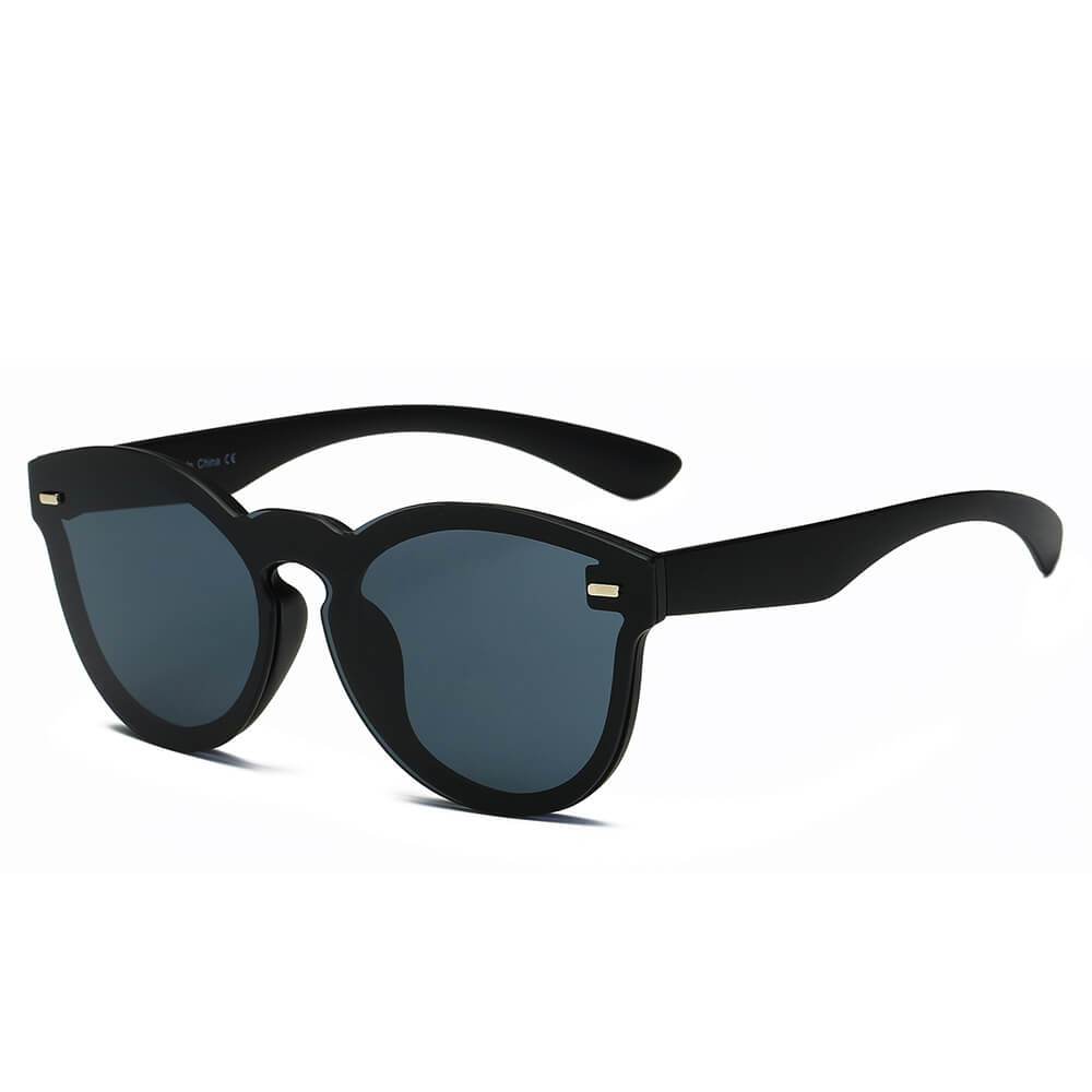 Durant | S1018 - Unisex Mirror Round Sunglasses - 5 COLORS -