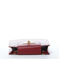 Thumbnail for Mary Small Crossbody Leather Wristlet Burgundy -