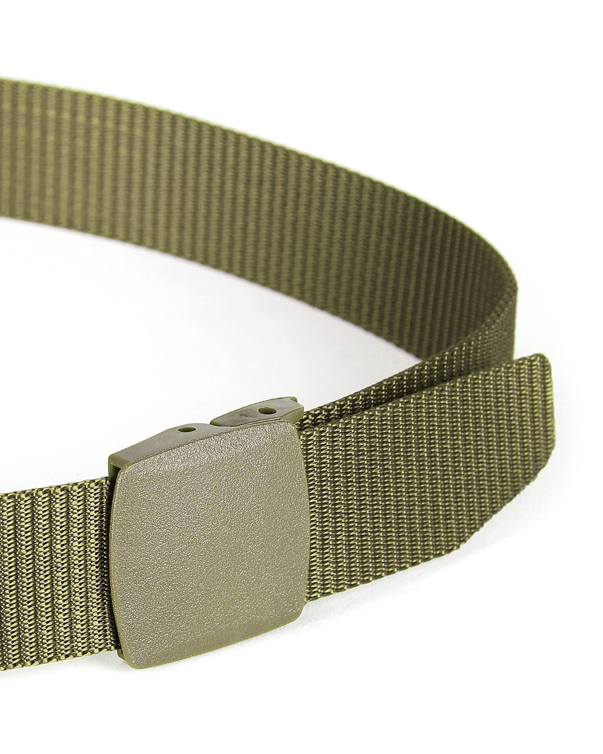 Mens Adjustable Nylon Strap Military Tactical Web Belt Plastic Buckle - 6 COLORS -