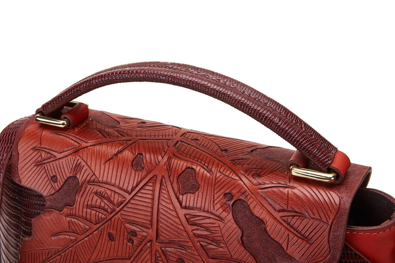 Bellorita - Sycamore Red Satchel - 1 COLOR -