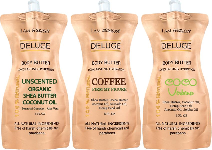 DELUGE - Moisturizing Butters Bundle of 3 -