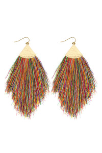 Thumbnail for Tassel Drop Earrings - 29 COLORS -