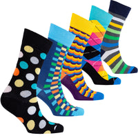 Thumbnail for Men's Chic Mix Set Socks - 5 PACK -