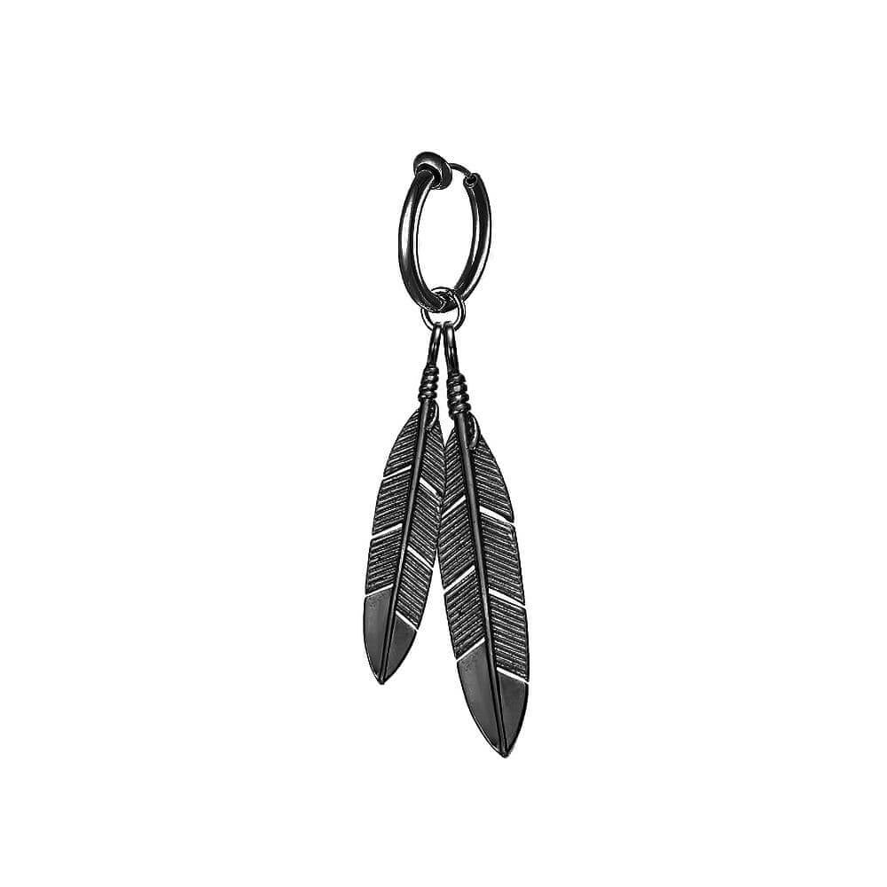 Mister - Feather Earring - 3 FINISHES -