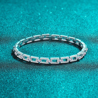 Thumbnail for 3.2 Carat Moissanite 925 Sterling Silver Bracelet