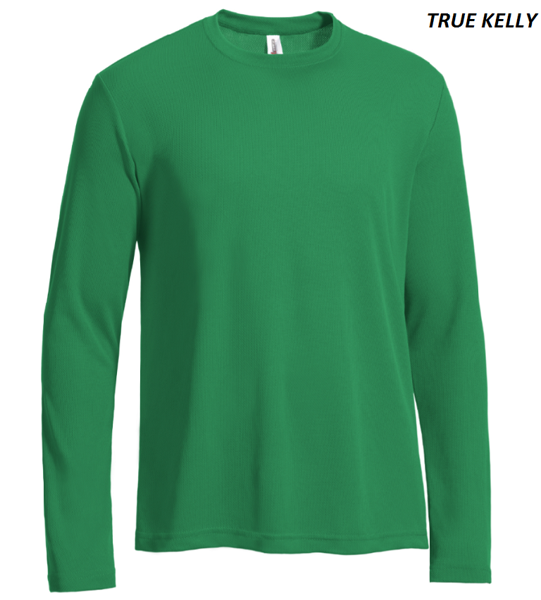 Men's Long Sleeve Tec Tee  - 4 COLORS