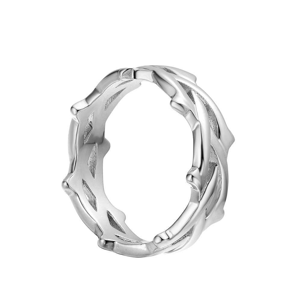 Mister - Crown Ring - 5 SIZES - 3 FINISHES -