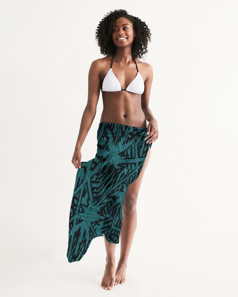 FYC - Women's Find Your Coast Lightweight & Elegant Palm Caye II Swim Cover Up - 1 COLOR / PRINT -