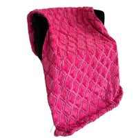 Thumbnail for Plutus Fuchsia Purple Diamond Faux Fur Luxury Throw Blanket - 14 SIZES -