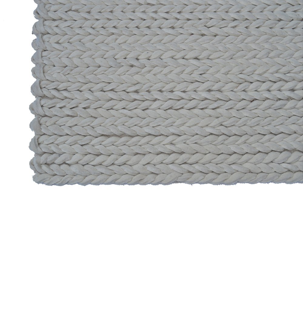 GFURN - Arin - Handmade Wool Braided Rug - 2 SIZES -