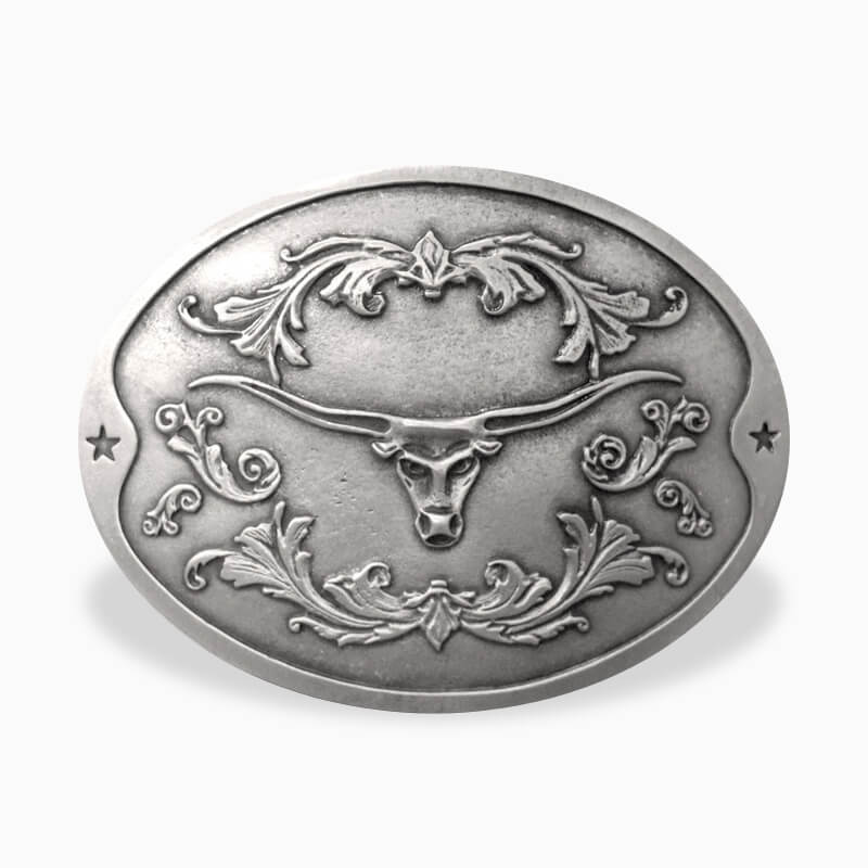 Longhorn - Belt buckle - BEER HOLDER -