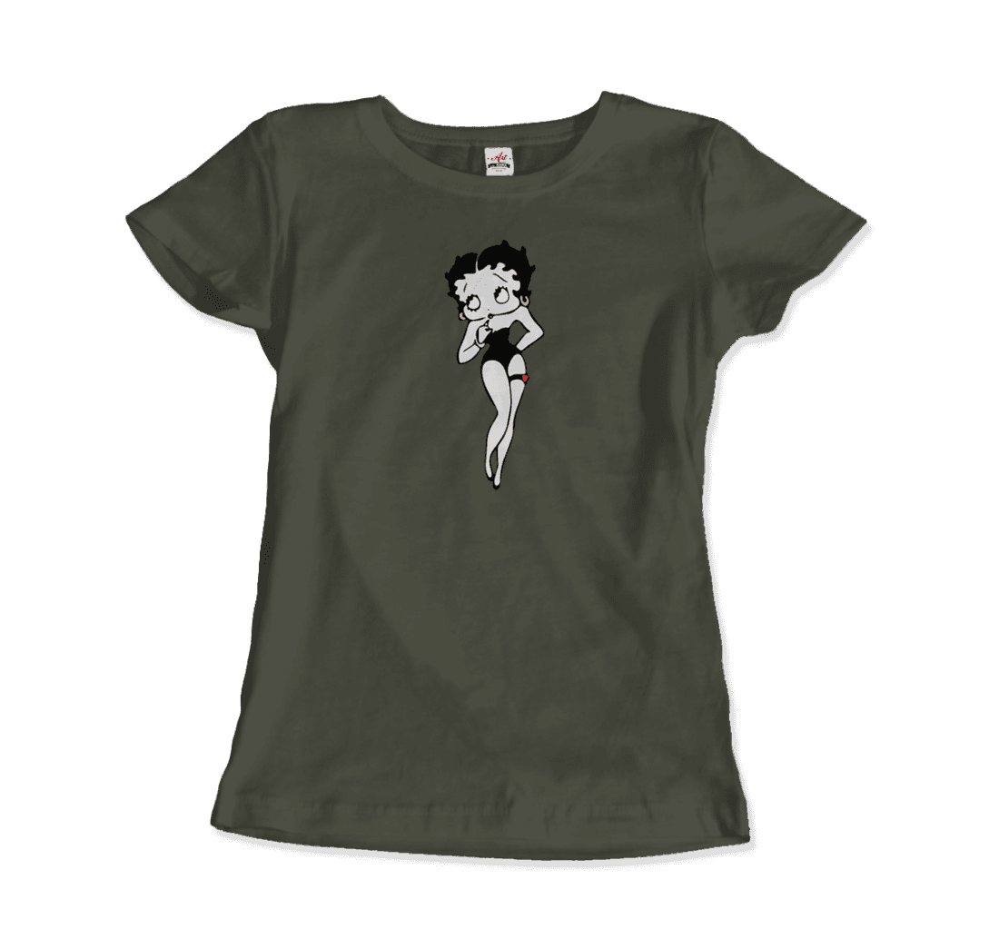 Betty Boop Vintage Design T-Shirt - 7 COLORS -