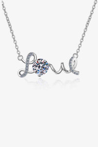 Thumbnail for 1 Carat Moissanite 925 Sterling Silver Necklace