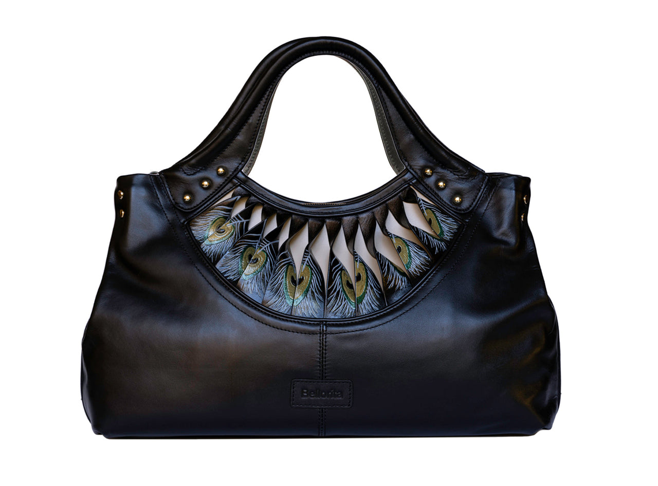 Feather Black Tote - 1 COLOR -