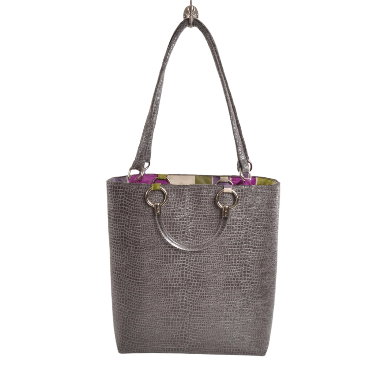 Baxter Designs - Boa Silver Large Tote - 1 COLOR -