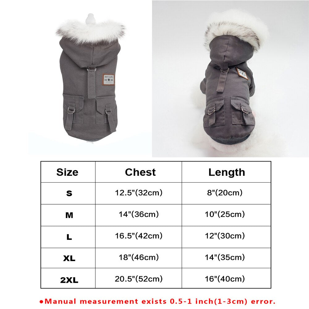 Dog Leather & Other styles Jacket / Coats - Warm Winter Pet Clothing Outfit - [23 DAY DELIVERY] - 6 SIZES / 7 STYLES / COLORS -