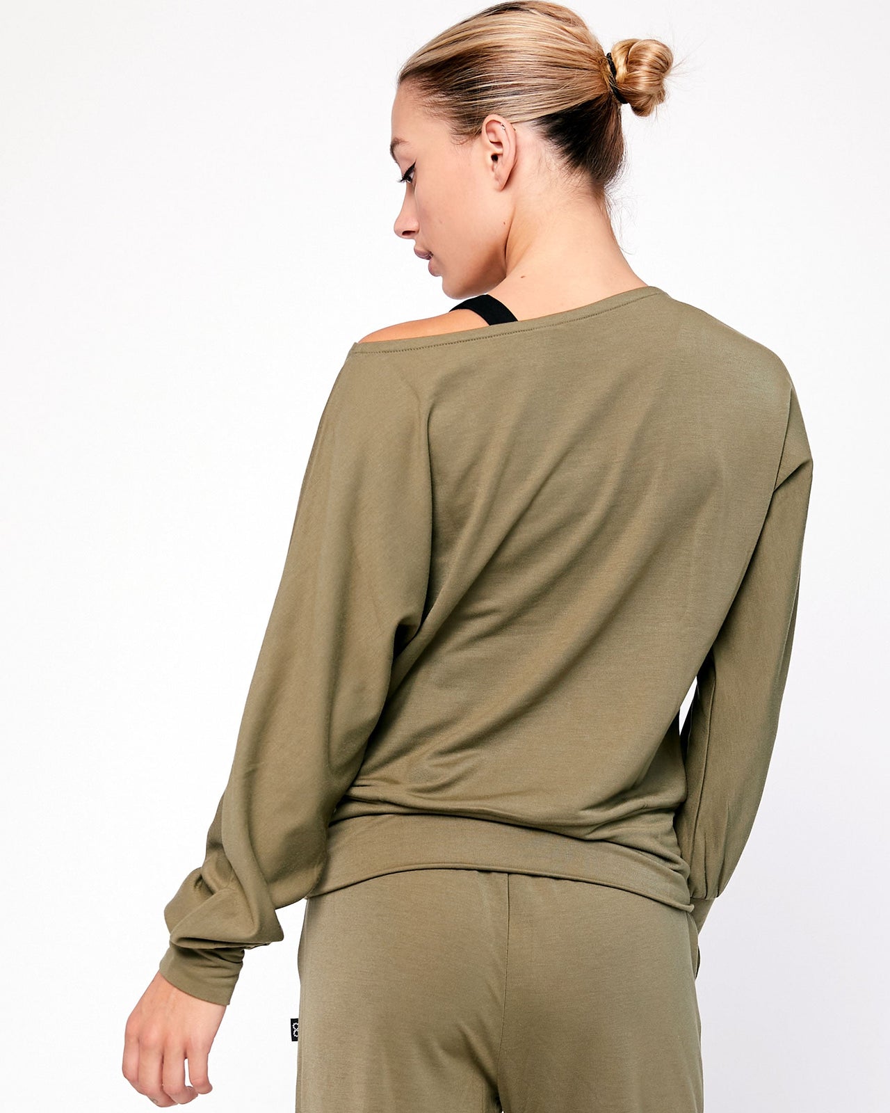 Rebody - Karma Graphic Viscose Blend Long Sleeve Top - 2 COLORS -