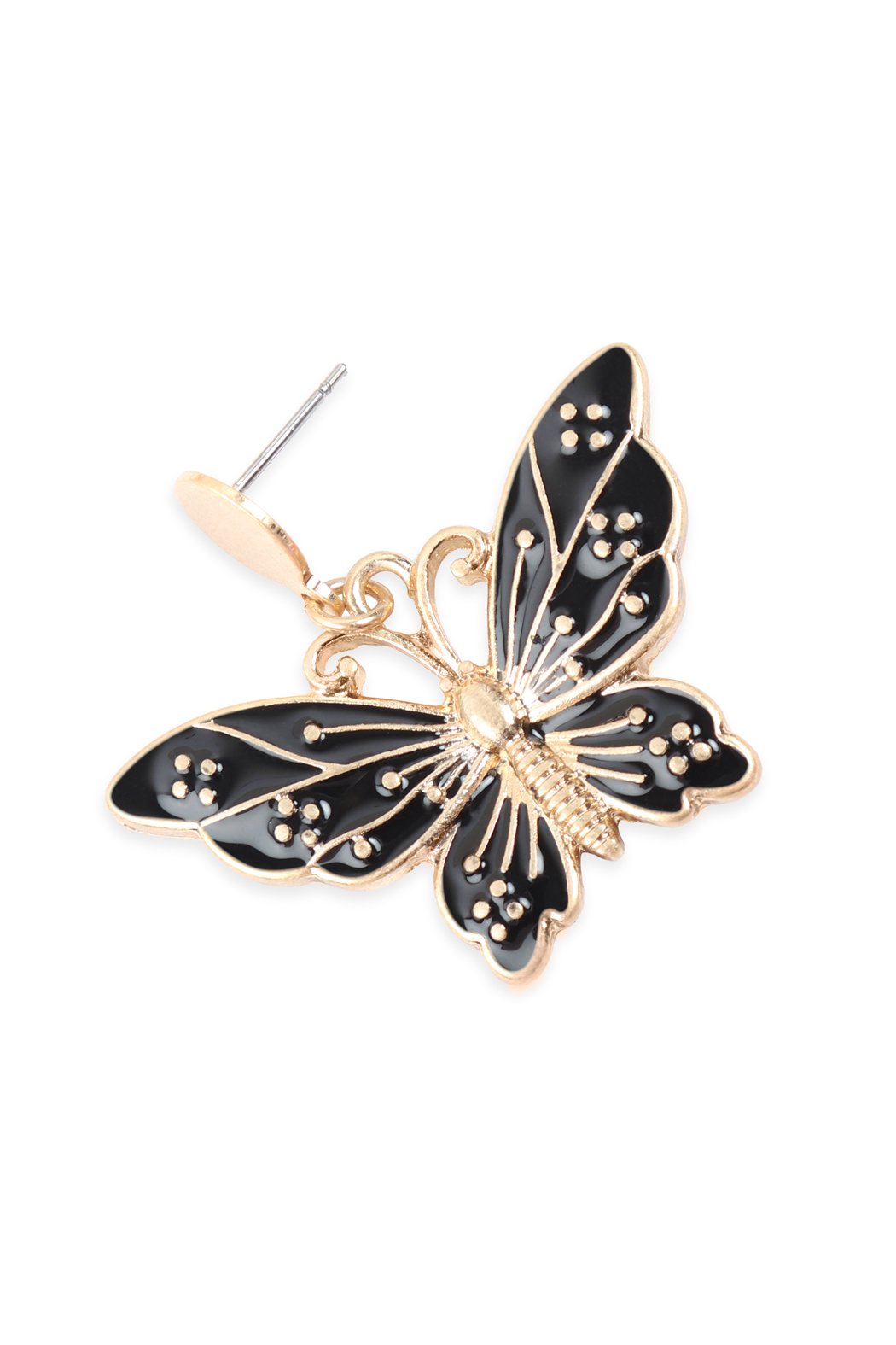 Butterfly Post Dangling Earrings - 5 COLORS -