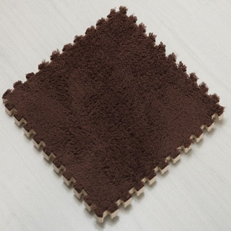 10 OR 28 Pc. Anti skid Rug sections - Size to your needs! - 14 COLORS -