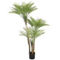 Thumbnail for Artificial Parlour Palm Tree 180cm Multi Trunk UV Resistant -