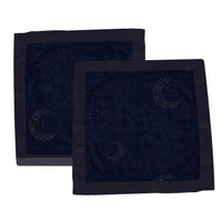 Thumbnail for Newcastle - Midnight Moon Bamboo Muslin Security Baby Blankie -