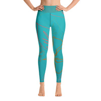 Thumbnail for FYC - Women's All Day Comfort Yoga Aloha Full Length Leggings - 1 COLOR -