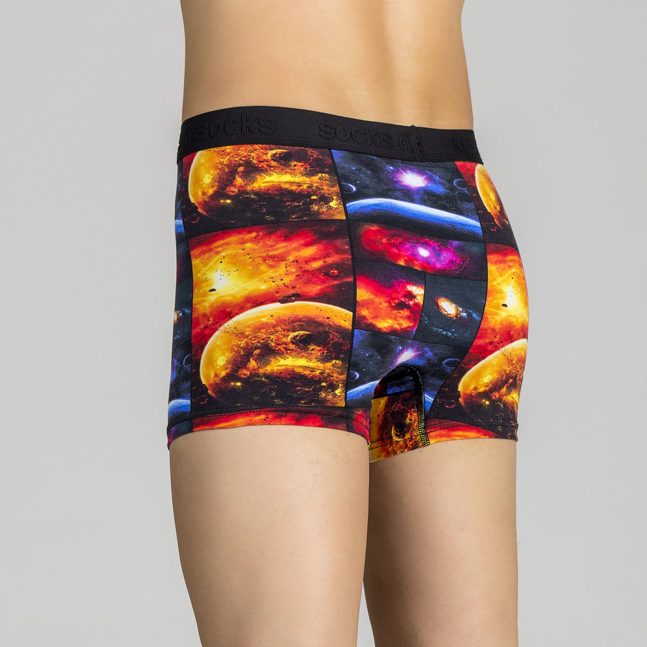 Men's Outer Space Boxer Brief - 1 COLOR -