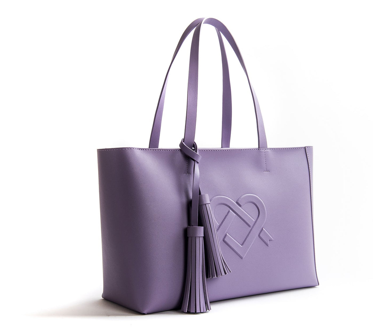 GUNAS NEW YORK - Tippi - Lilac Vegan Leather Tote Bag - 1 COLOR -