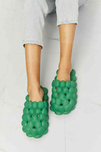 Thumbnail for NOOK JOI - Laid Back Bubble Slides in Green - T - 1 COLOR -