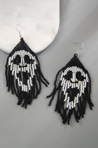 Thumbnail for Beaded Dangle Earrings - T - 4 STYLES -