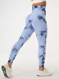 Thumbnail for Printed High Waist Active Leggings - T - 5 COLORS -