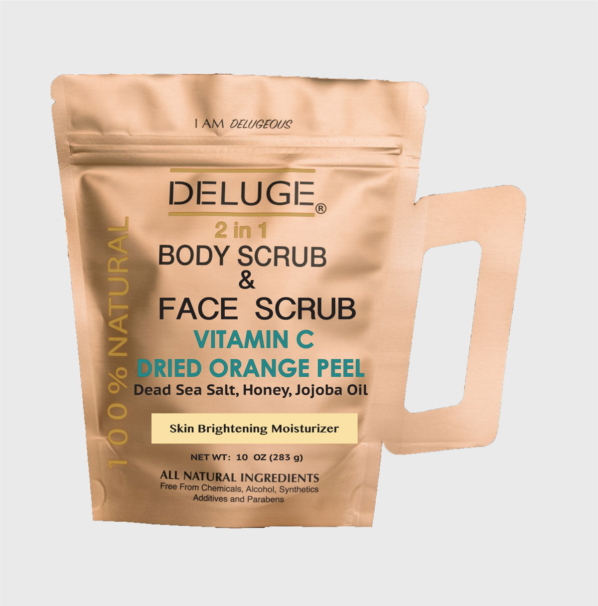 DELUGE - Body Scrub - Vitamin C Dried Orange Peel -