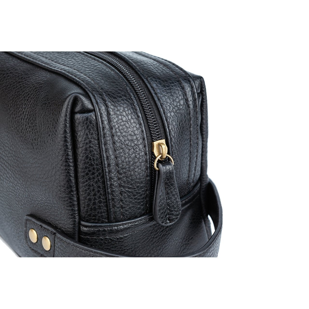 PX - Black Fletcher Vegan Leather Dopp Kit - 1 COLOR -