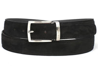 Thumbnail for PAUL PARKMAN - Men's Black Suede Belt -