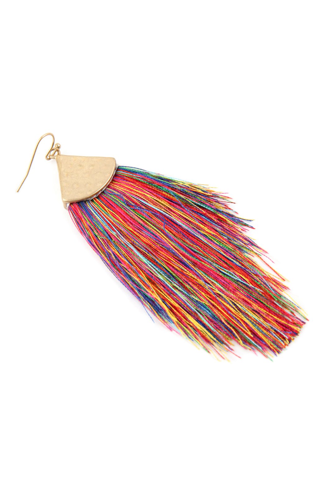 Thread Tassel Drop Earrings - 15 COLORS -