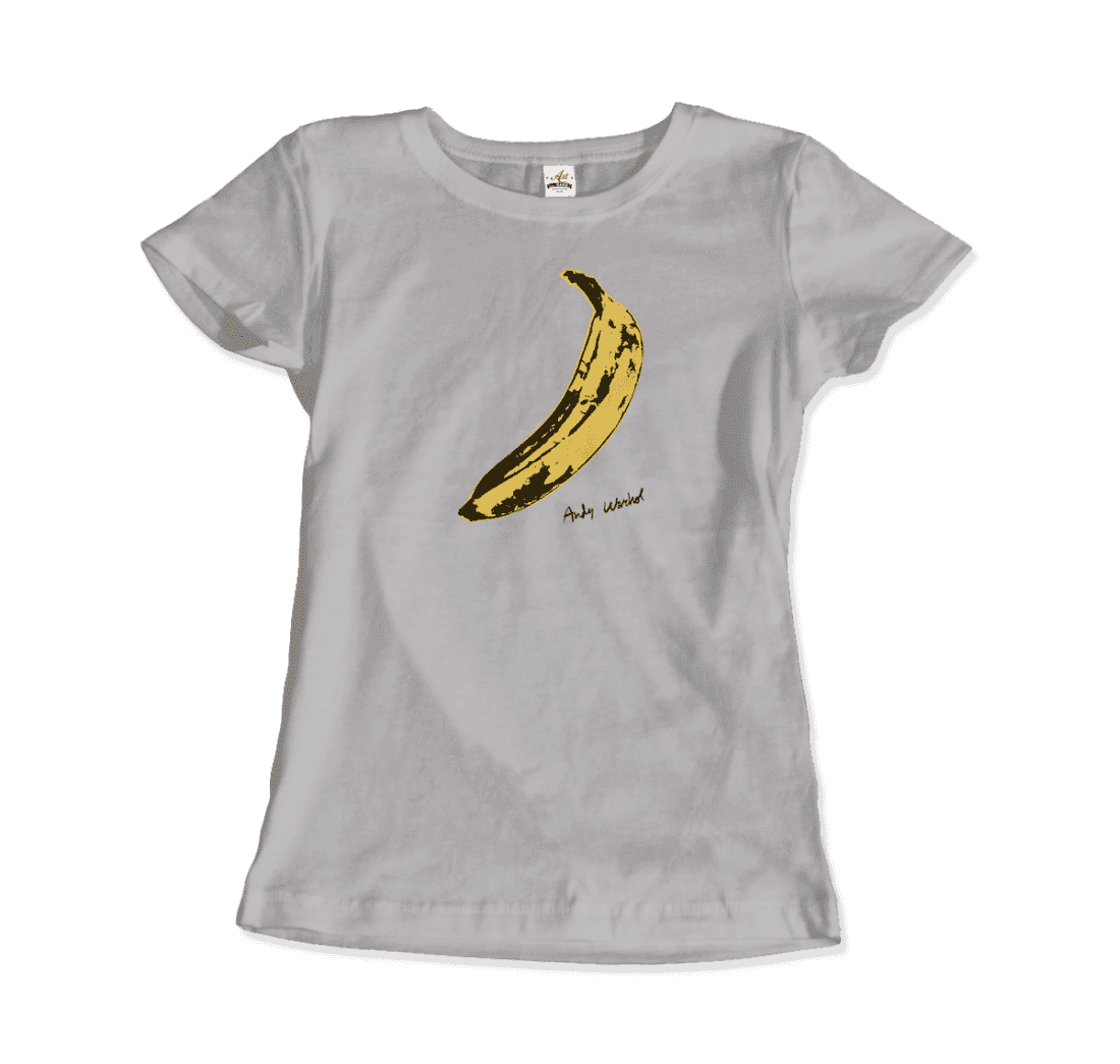 Andy Warhol's Banana, 1967 Pop Art T-Shirt - 5 COLORS -