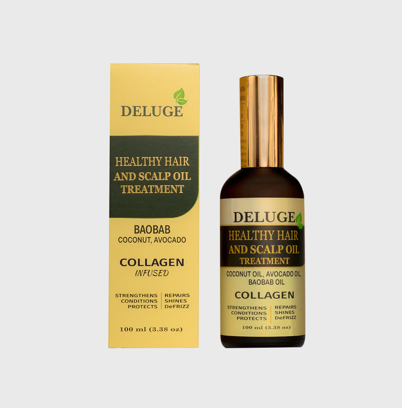 DELUGE - Healthy Hair and Scalp Oil Treatment -