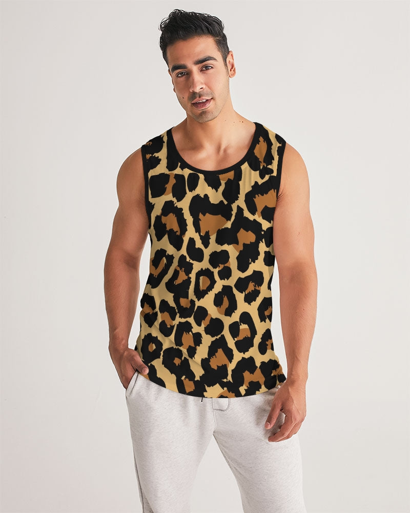 Animal Print Men's Tank Top