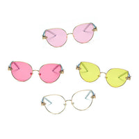 Thumbnail for Centralia | S2042 - Women Metal Frame Cat Eye Hands Classic Sunglasses - 4 COLORS -