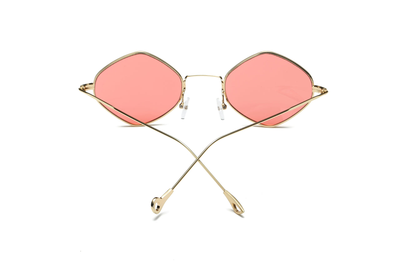 Barrington | S2020 - Slim Diamond Shape Fashion Sunglasses - 7 COLORS -