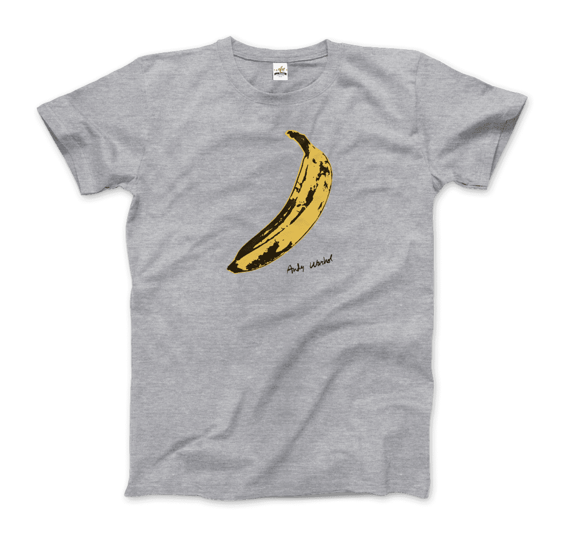 Andy Warhol's Banana, 1967 Pop Art T-Shirt - 5 COLORS -