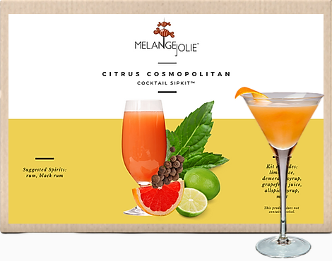 Mélange Jolie Citrus Cosmopolitan Cocktail SipKit™