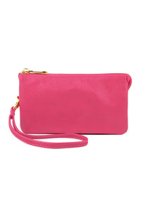 Thumbnail for Riah Fashion - Leather Wallet With Detachable Wristlet - 25 COLORS -