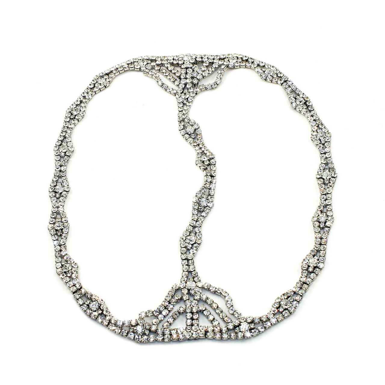 KRISTIN PERRY - Rhinestone Cleo Headpiece -