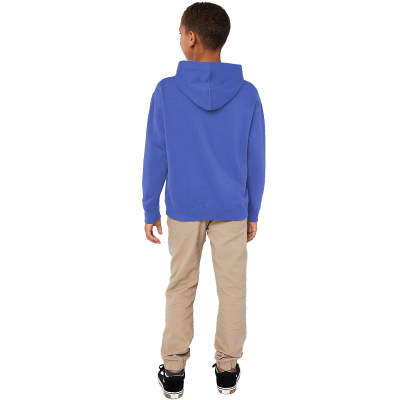 OOTO - DASH EN WHITE - Youth Pullover Fleece Hoodie - 4 COLORS -