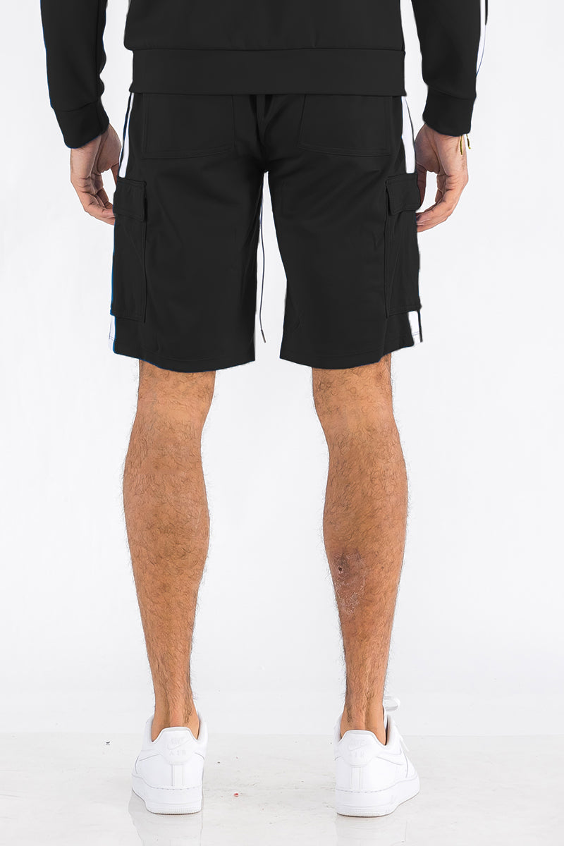 Two Stripe Cargo Shorts - 1 COLOR -