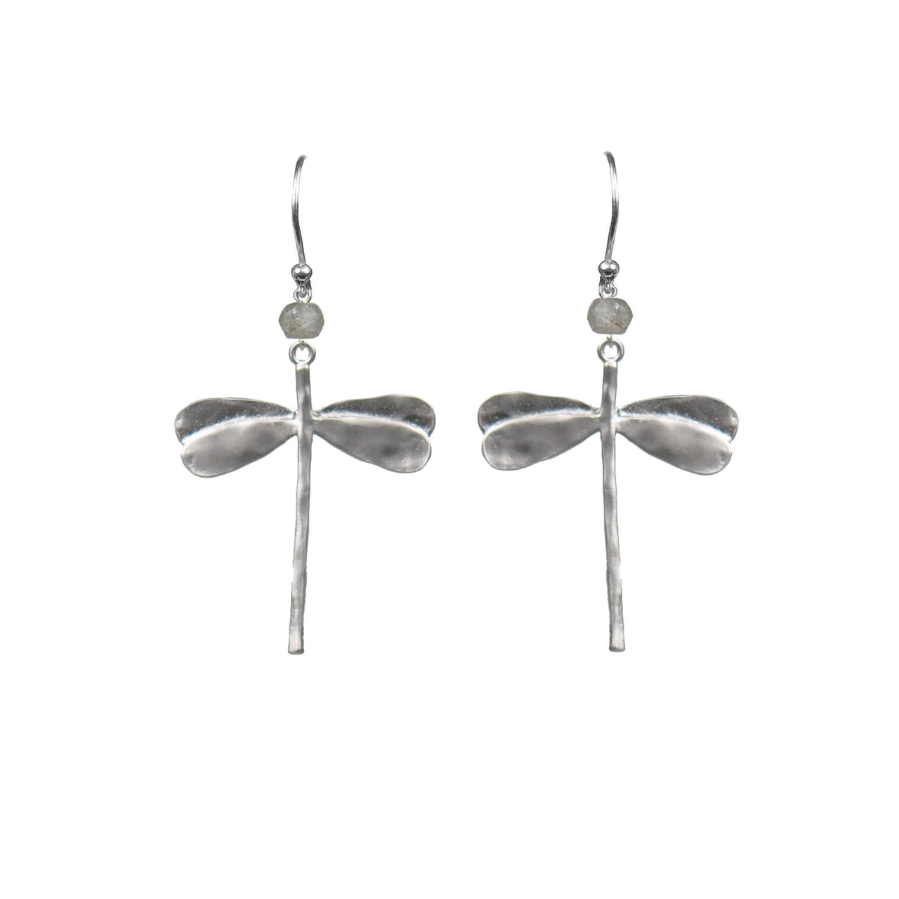 Gena Myint - Dragonfly Mystic Labradorite Earrings -