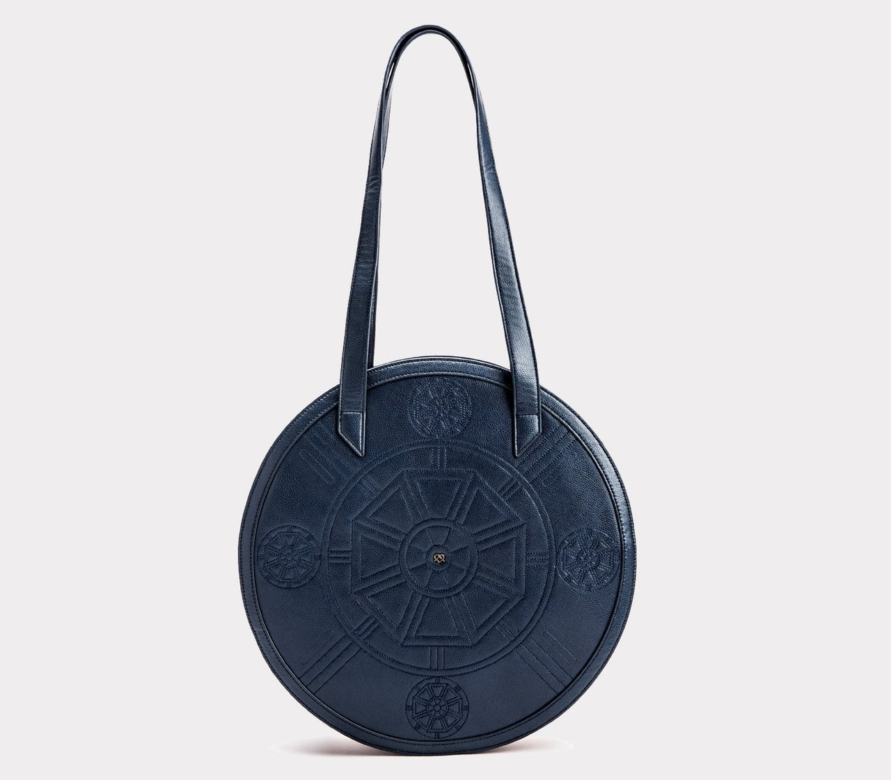 GUNAS NEW YORK - Meghan - Navy+Rose Vegan Tote Bag - 1 COLOR -