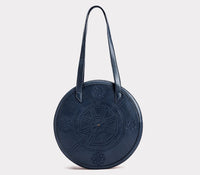 Thumbnail for GUNAS NEW YORK - Meghan - Navy+Rose Vegan Tote Bag - 1 COLOR -